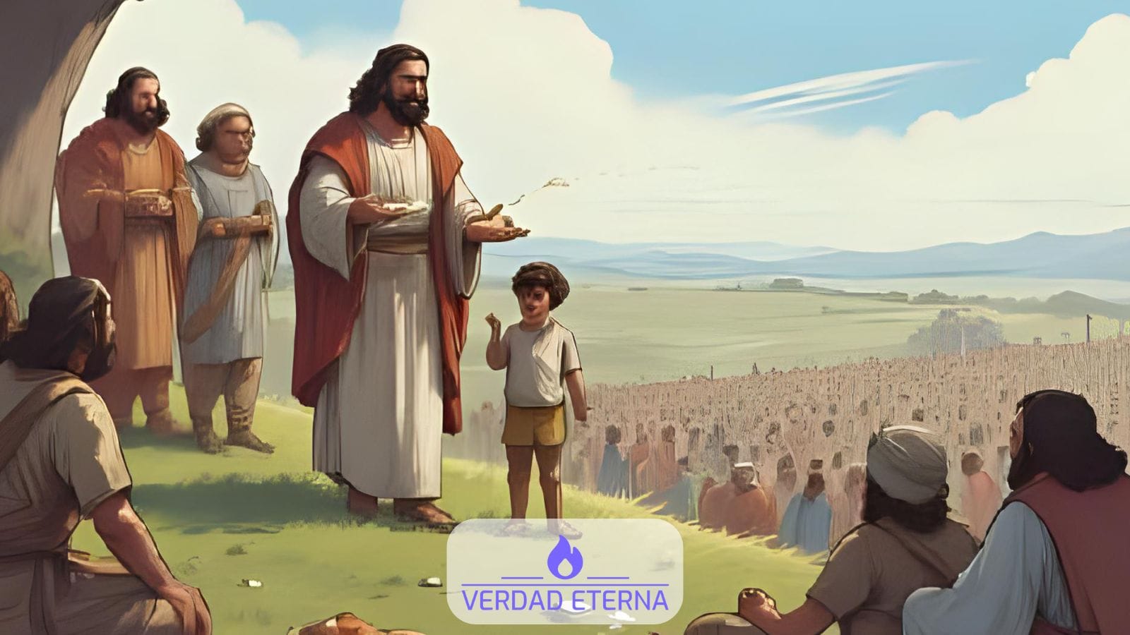 Primera Multiplicación de los Panes y los Peces