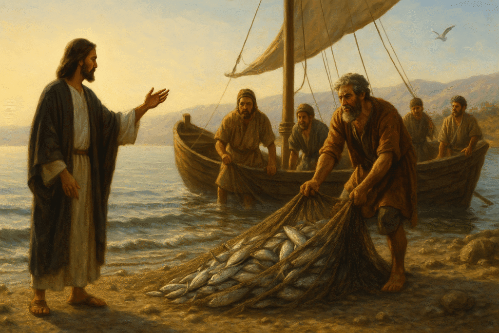 El Milagro de la Primera Pesca Milagrosa