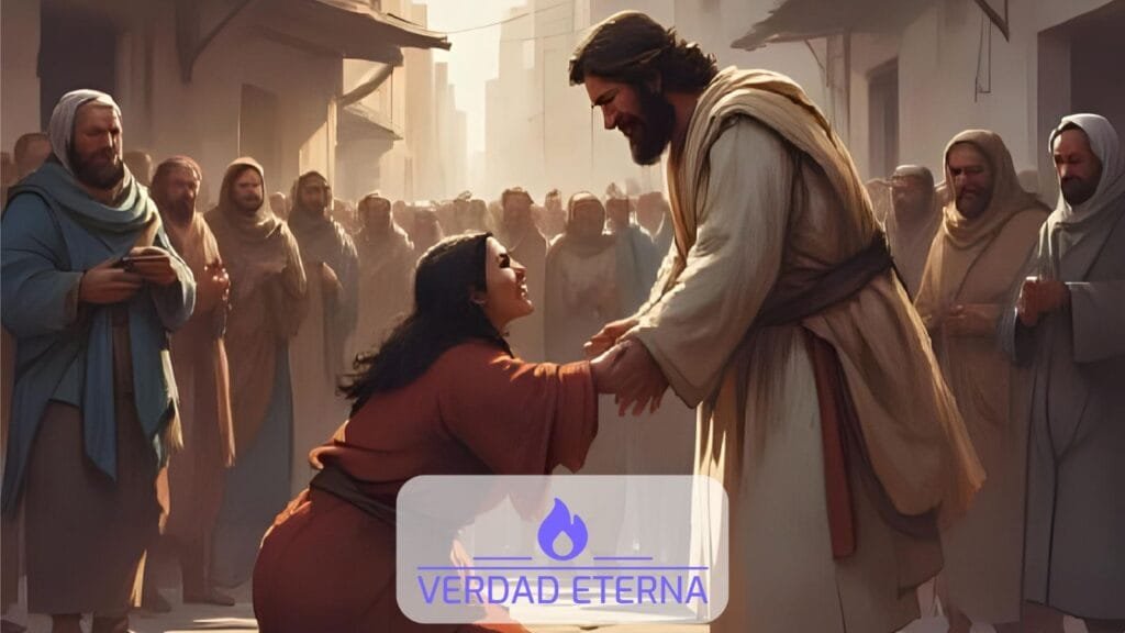 La Sanación de la Mujer con Flujo de Sangre